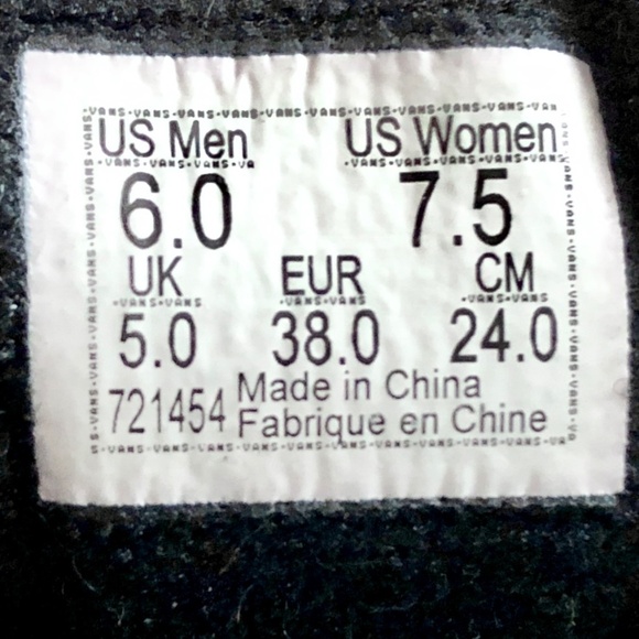 𝅺Vans X Stranger Things, Collab, Off The Wall, High Top Sneakers, Customs, 7.5 - Picture 12 of 14